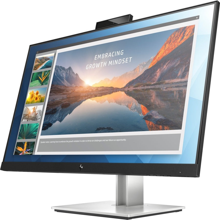 HP P24H G5 24 Class Full HD LCD Monitor - 16:9 - Black - 64W34AA