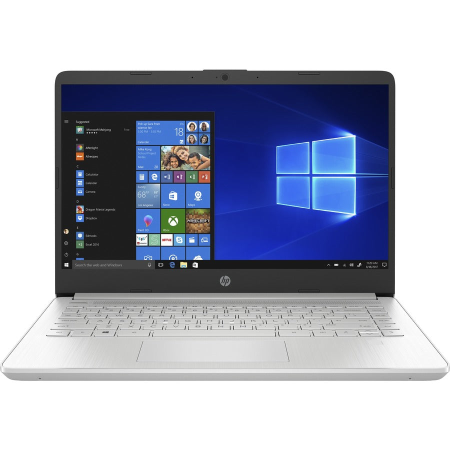 2L7H4UA#ABL HP 14-dq2020ca 14" Notebook - Full HD - 1920 x 1080 - Intel Core i3 11th Gen i3-1125G4 Quad-core (4 Core) - 4 GB RAM - 128 GB SSD - Natural Silver