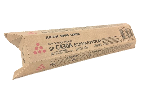 821107 Ricoh SP C430A Original Laser Toner Cartridge - Magenta - 1 Each