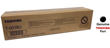 Genuine Toshiba T5018U (T-5018U) Black Toner Cartridge