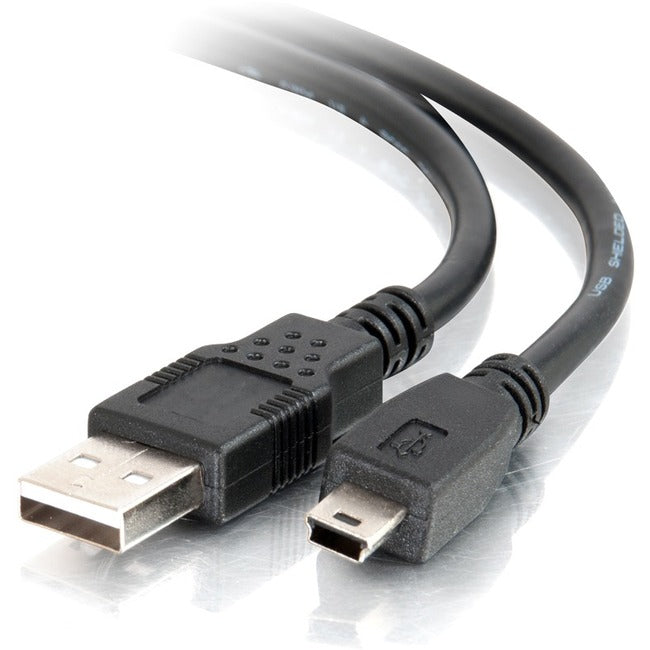 C2G 6.6ft USB A to USB Mini B Cable - USB to Mini B Cable - USB 2.0 - M/M