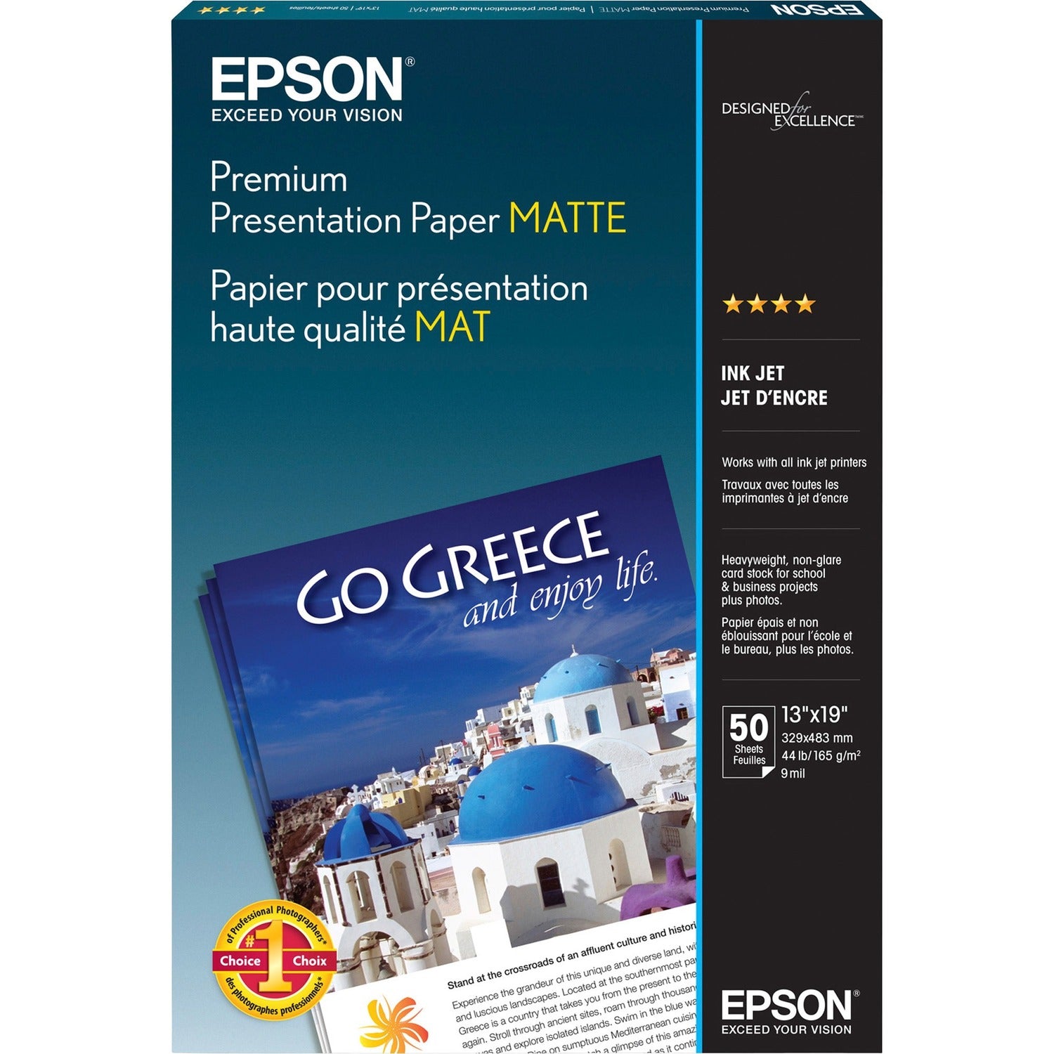 Epson Premium Matte Inkjet Presentation Paper