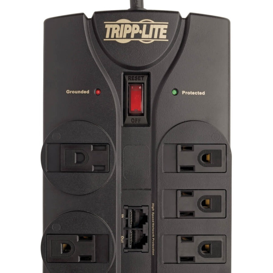 Tripp Lite by Eaton 8-Outlet TV/Modem Surge Protector