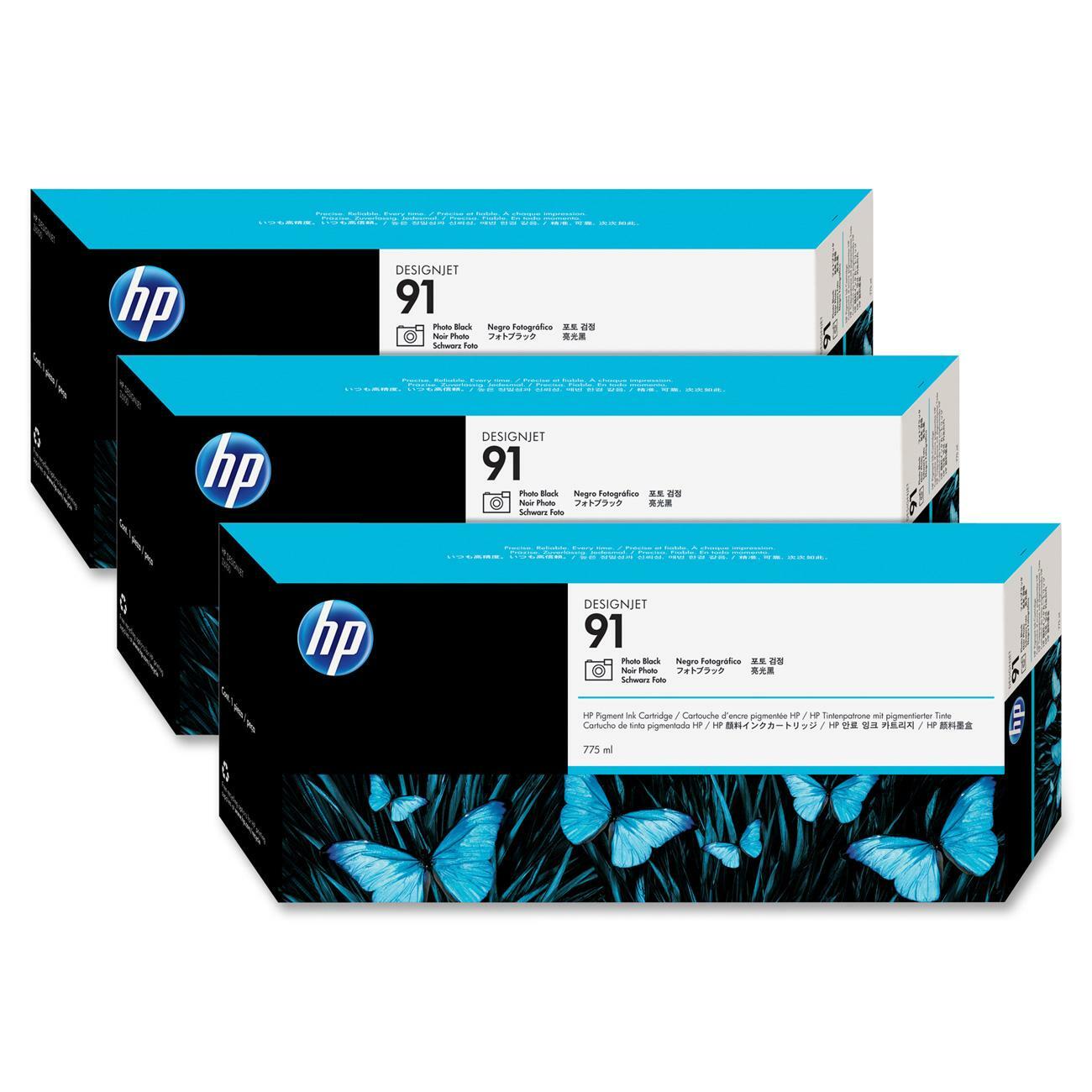 HP 91 (C9481A) Original Ink Cartridge - Multi-pack