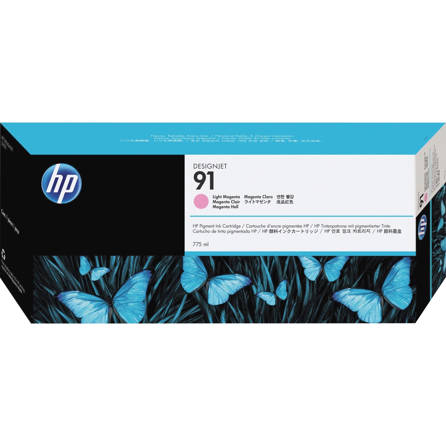 HP 91 (C9471A) Original Ink Cartridge - Single Pack