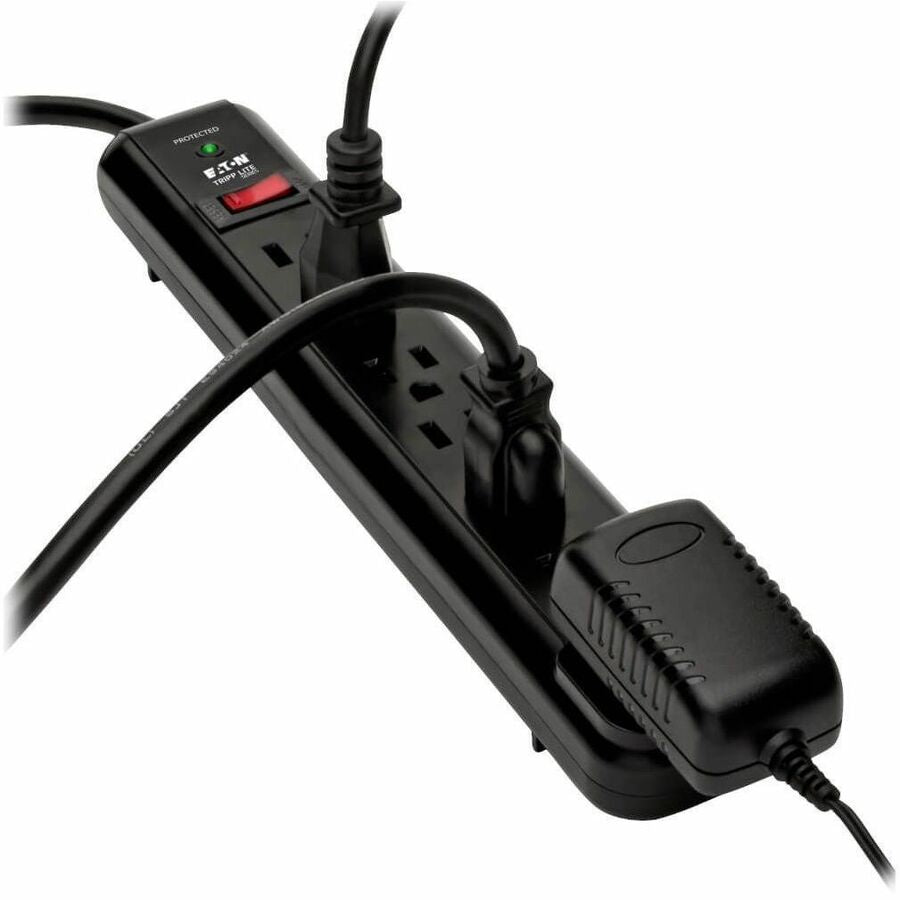 Tripp Lite Protect It! TLP712B 7-Outlet Surge Suppressor, 12' Cord, Black