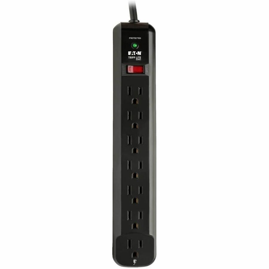 Tripp Lite Protect It! TLP712B 7-Outlet Surge Suppressor, 12' Cord, Black