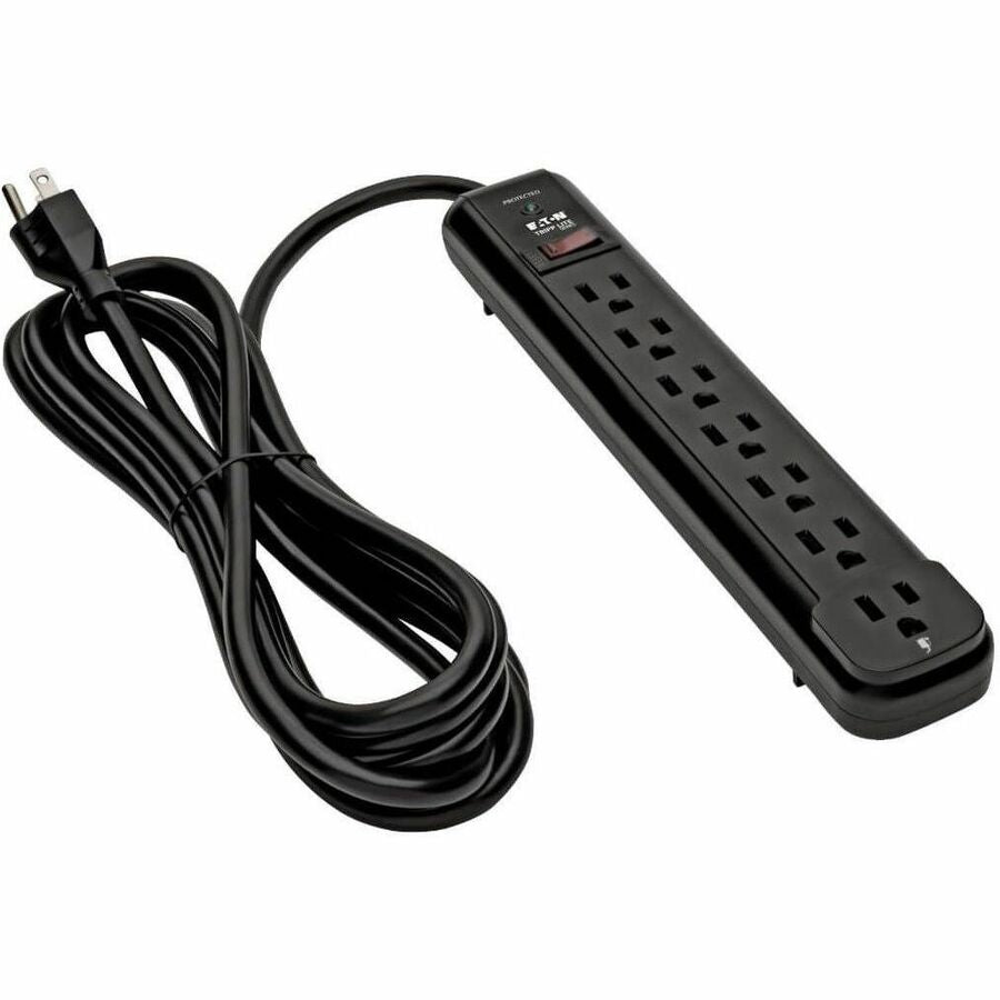 Tripp Lite Protect It! TLP712B 7-Outlet Surge Suppressor, 12' Cord, Black