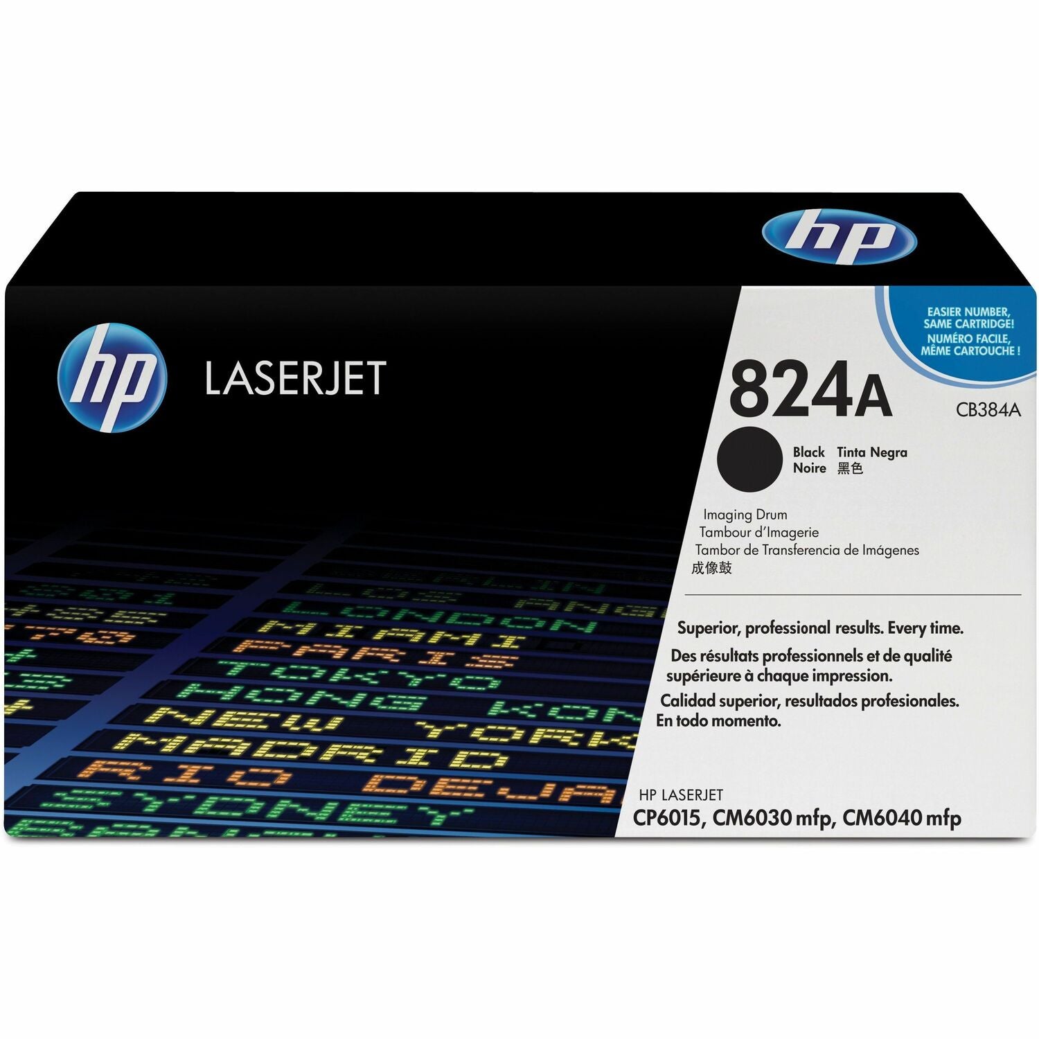 HP 824A (CB384A) Black Original LaserJet Image Drum - Single Pack