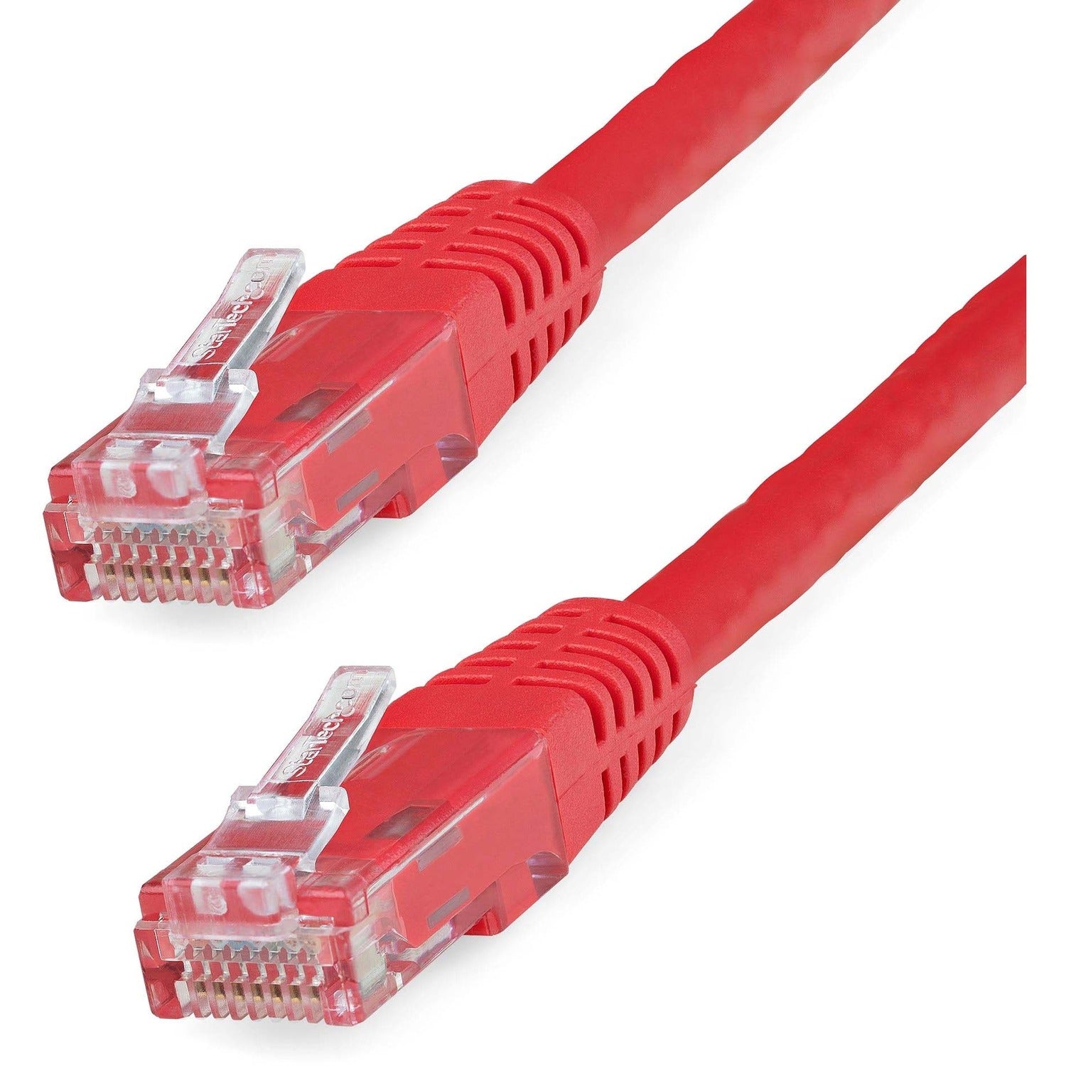 StarTech.com 6ft CAT6 Ethernet Cable - Red Molded Gigabit - 100W PoE UTP 650MHz - Category 6 Patch Cord UL Certified Wiring/TIA