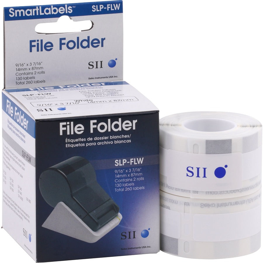 Seiko SmartLabel SLP-FLW File Folder Labels