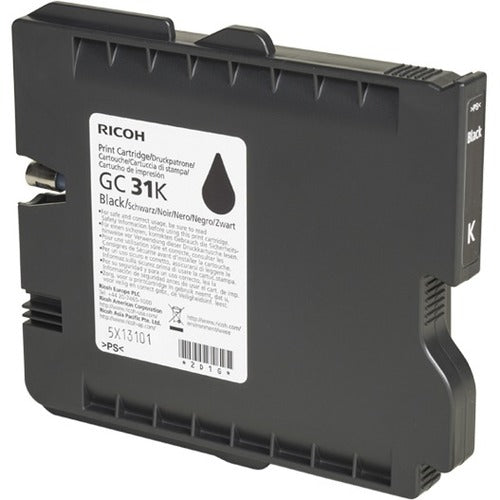 Ricoh Type GC 31K Original GelSprinter Ink Cartridge - Black - 1 Pack