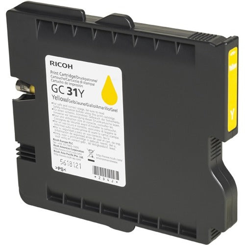 Ricoh Type GC 31Y Original GelSprinter Ink Cartridge - Yellow - 1 Pack