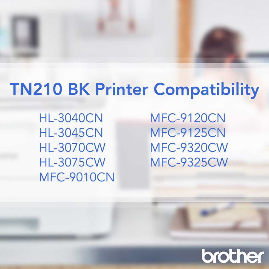 Brother TN210BK Original Toner Cartridge