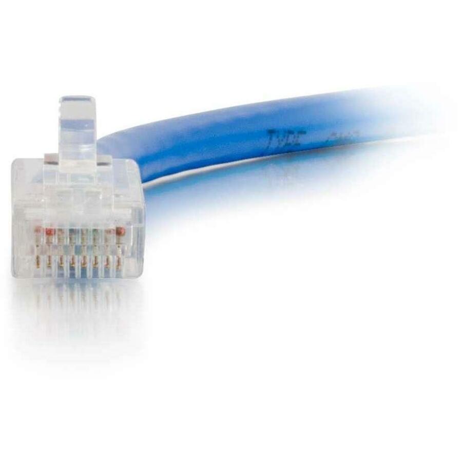 C2G 2 ft Cat5e Non Booted UTP Unshielded Network Patch Cable - Blue