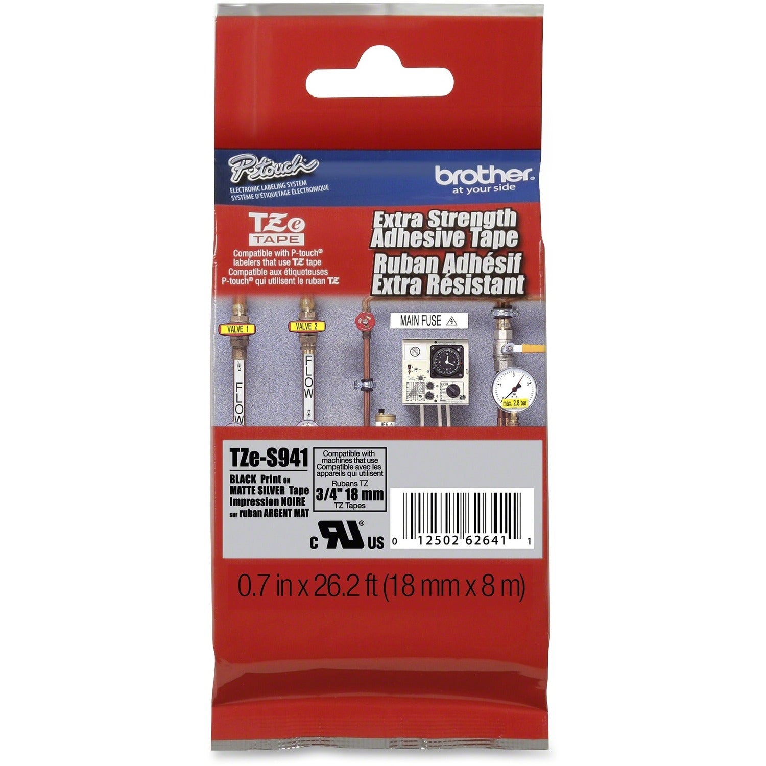 Brother Extra Strength Adhesive 3/4" Lamntd Tapes