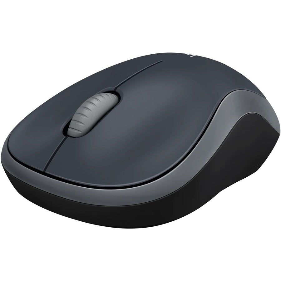 Logitech M185 Wireless Mouse, 2.4GHz with USB Mini Receiver, 12-Month Battery Life, 1000 DPI Optical Tracking, Ambidextrous, Compatible with PC, Mac, Laptop (Swift Grey)