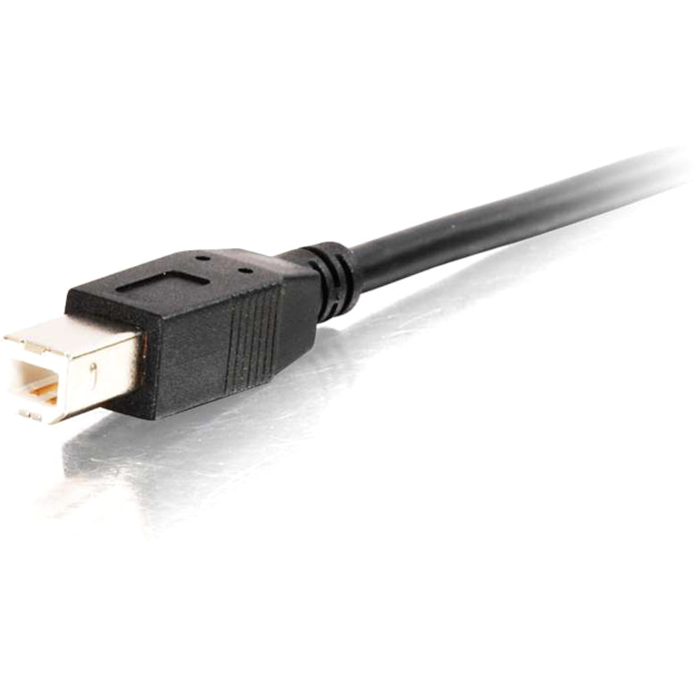 C2G 39.3ft USB A to USB B Cable - USB A to B Active Cable with Center Boost - USB 2.0 - M/M