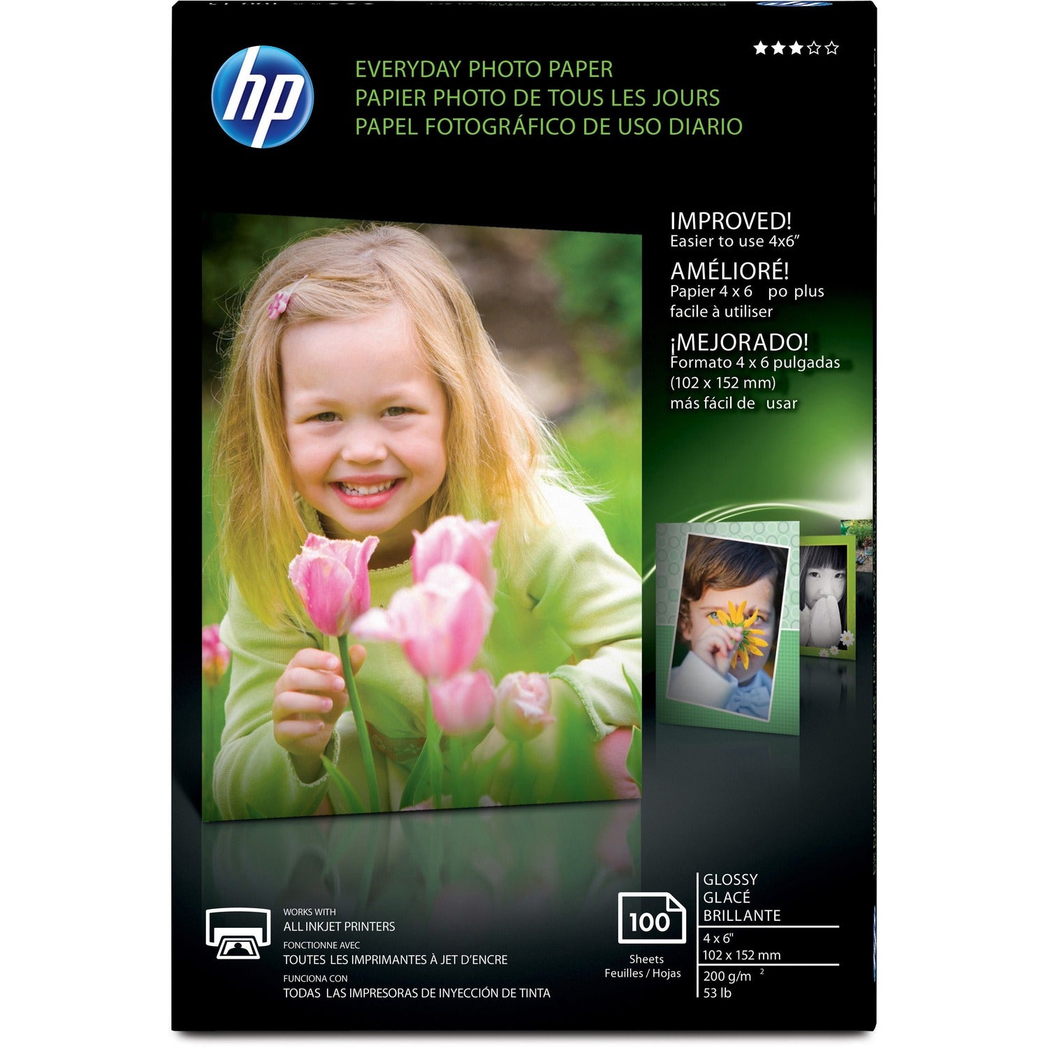 HP Everyday Photo 4x6 Glossy Paper