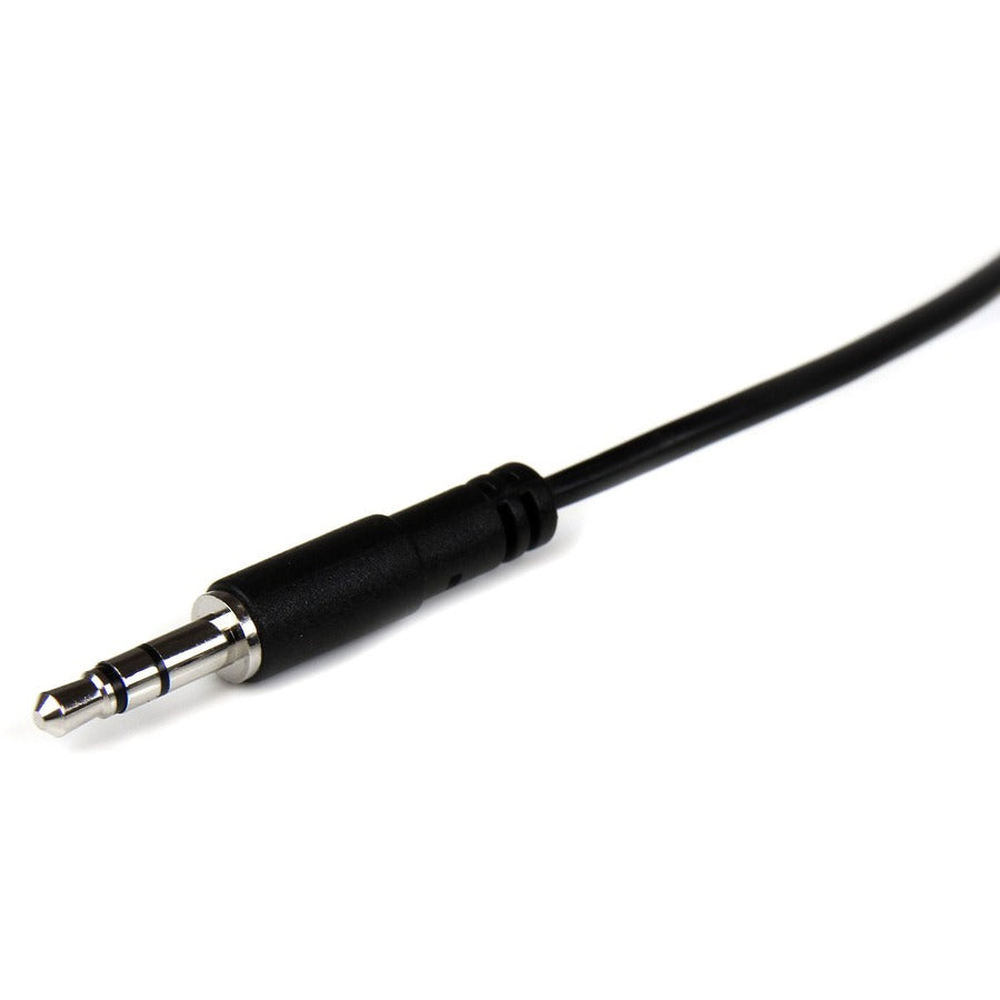 StarTech.com 1m Slim 3.5mm Stereo Extension Audio Cable - M/F