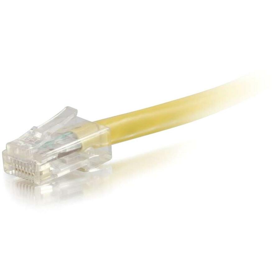 C2G 1ft Cat6 Ethernet Cable - Non-Booted Unshielded (UTP) - Yellow