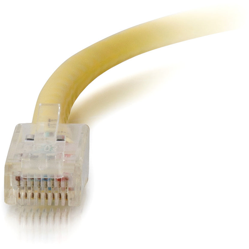 C2G 1ft Cat6 Ethernet Cable - Non-Booted Unshielded (UTP) - Yellow