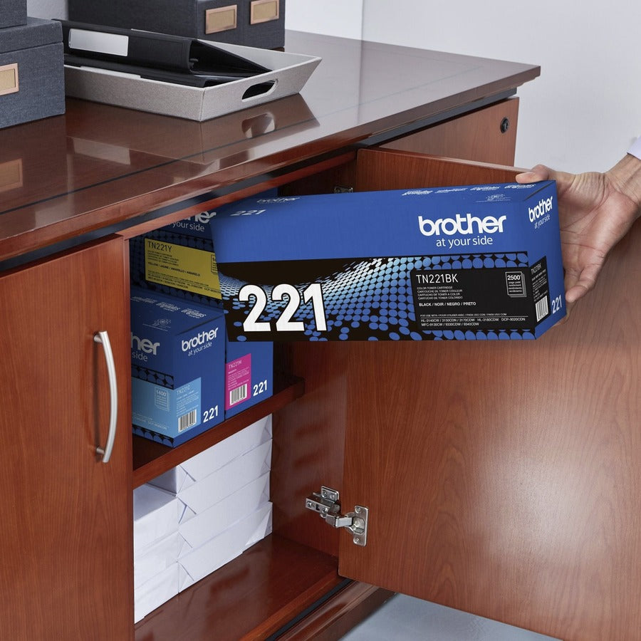 Brother TN221BK Original Toner Cartridge