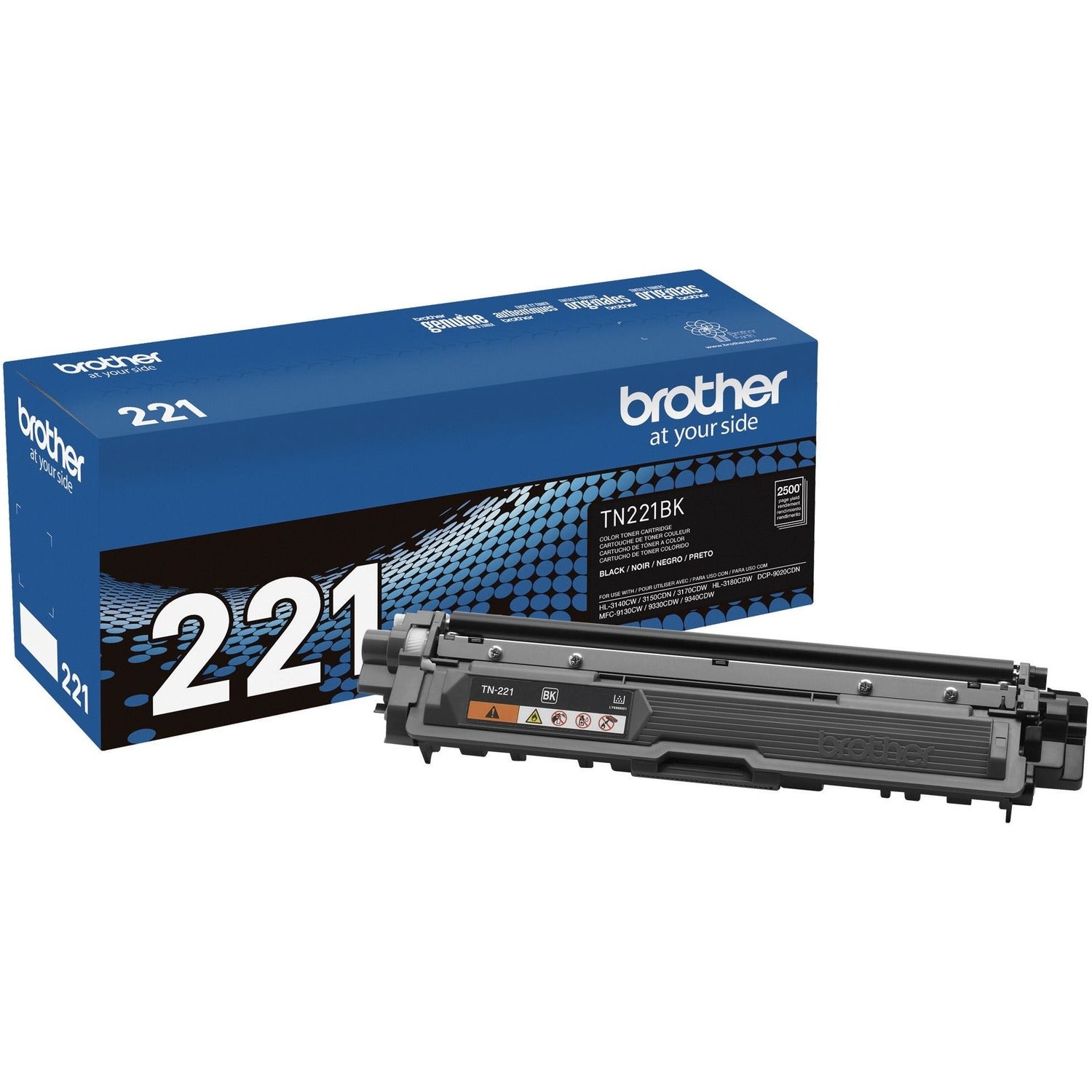 Brother TN221BK Original Toner Cartridge