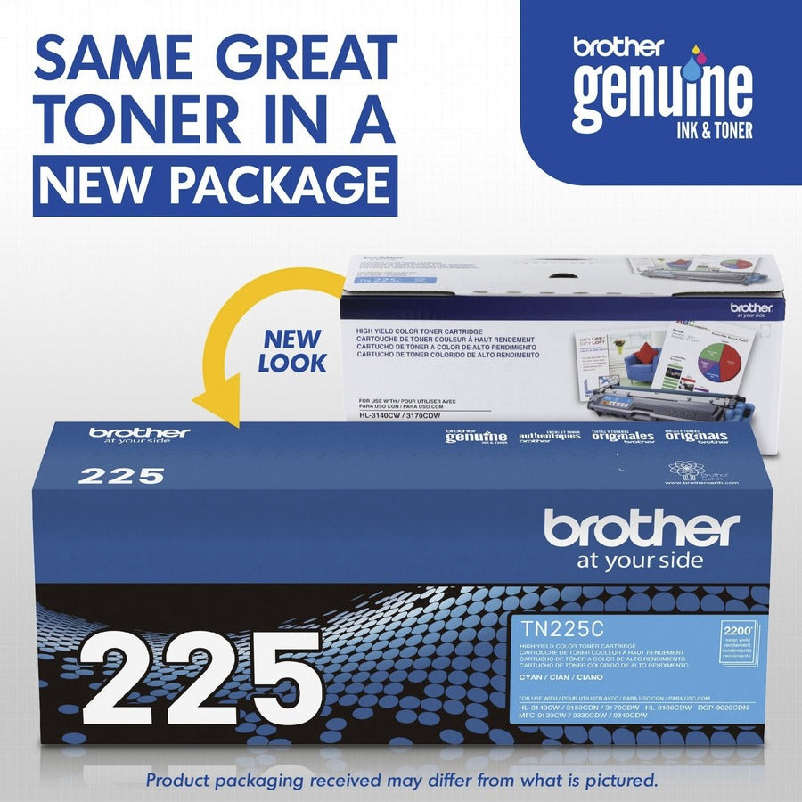 Brother TN225C Toner Cartridge