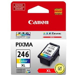 Canon CL-246XL Original High Yield Inkjet Ink Cartridge - Color Pack