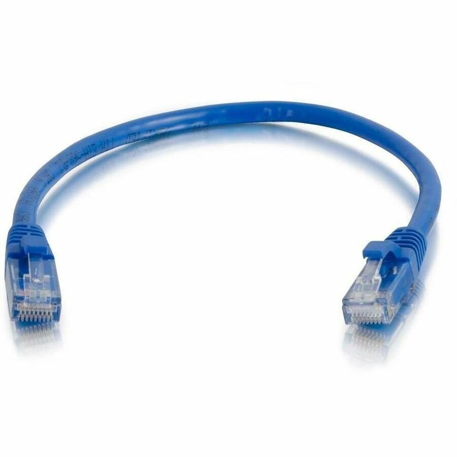 C2G 3ft (0.9m) Cat6a Snagless Unshielded (UTP) Ethernet Network Patch Cable - Blue