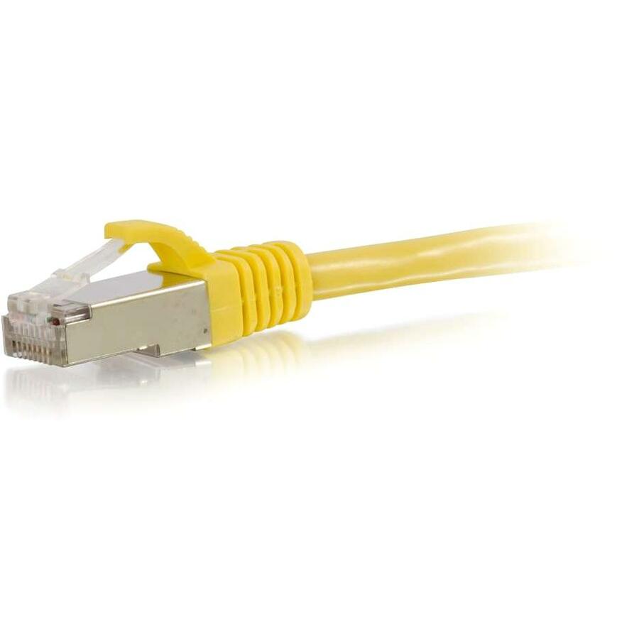 C2G 5ft Cat6 Snagless Shielded (STP) Ethernet Network Patch Cable - Yellow