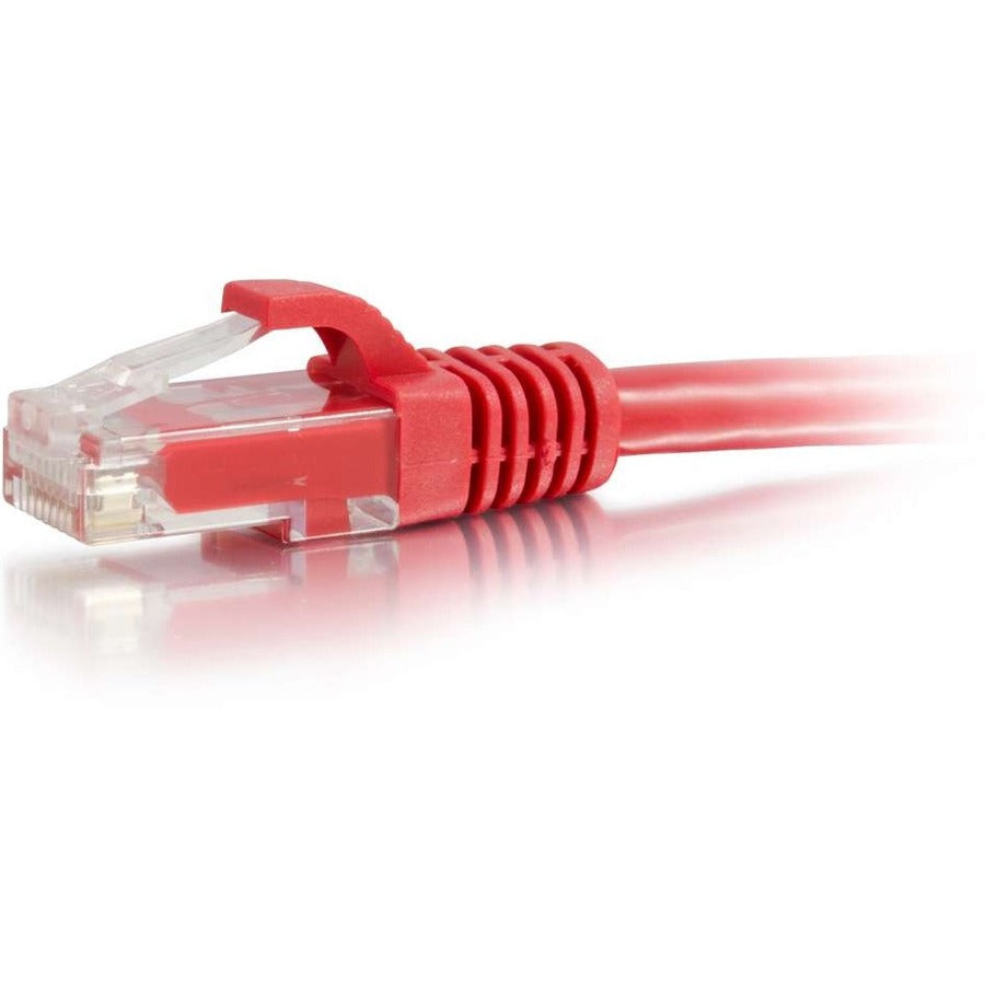 C2G 6in Cat6 Snagless Unshielded (UTP) Ethernet Network Patch Cable - Red