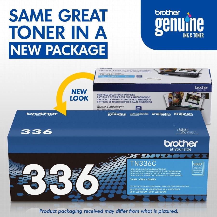 Brother TN336C Toner Cartridge