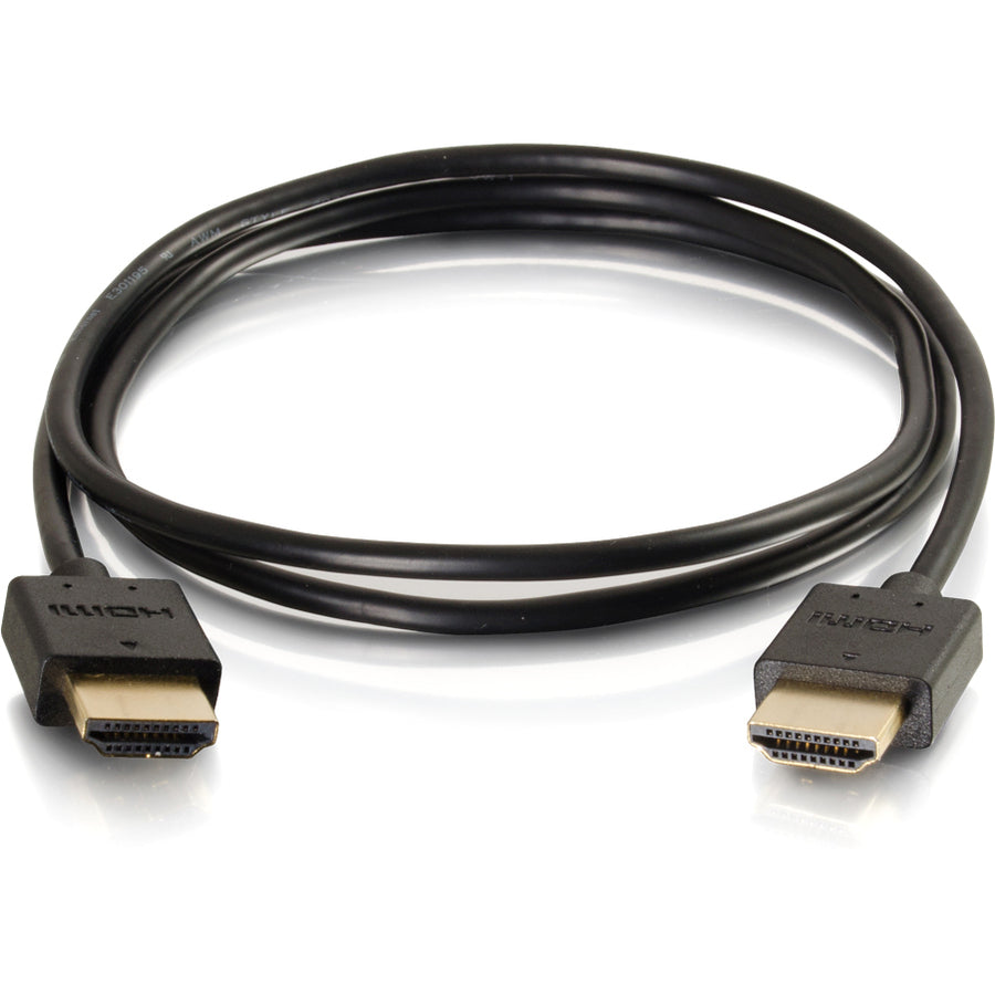 C2G 1ft Ultra Flexible High Speed HDMI Cable w/ Low Profile Connectors - 4K