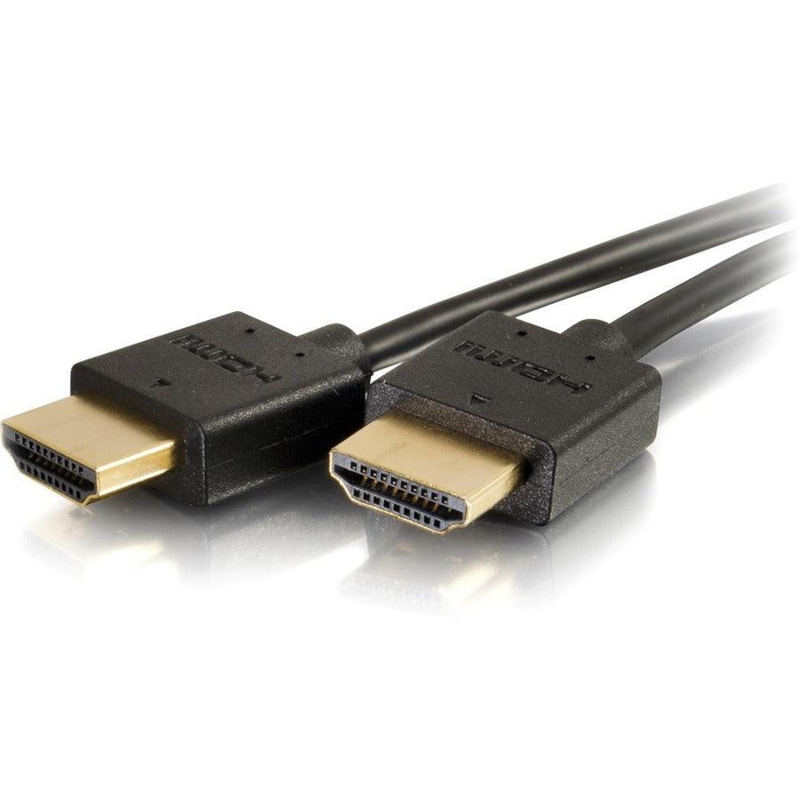 C2G 1ft Ultra Flexible High Speed HDMI Cable w/ Low Profile Connectors - 4K