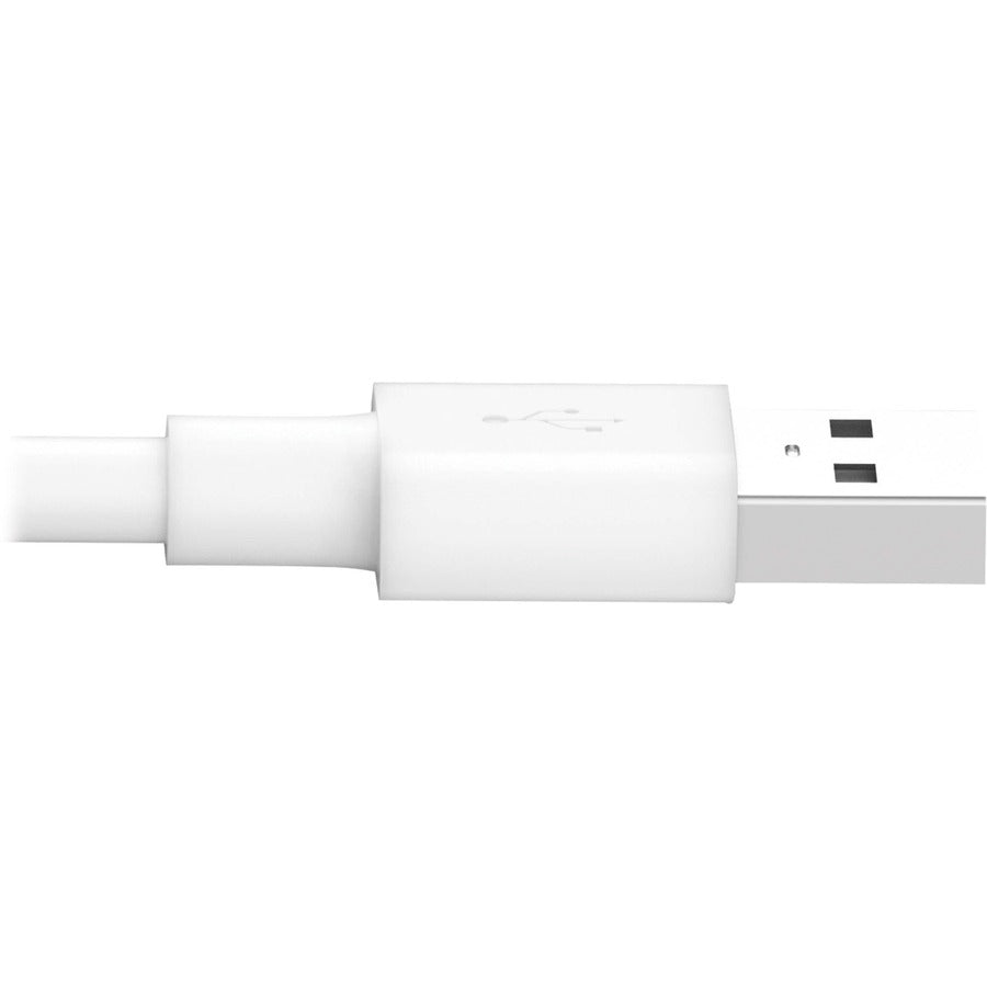 Tripp Lite by Eaton USB Sync/Charge Cable with Lightning Connector, White, 10 ft. (3 m)