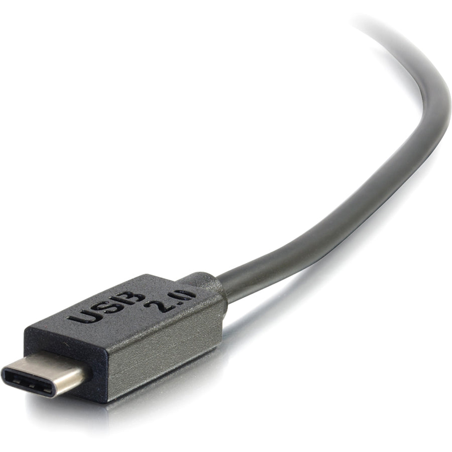 C2G 6ft USB 2.0 USB-C to USB-A Cable M/M - Black