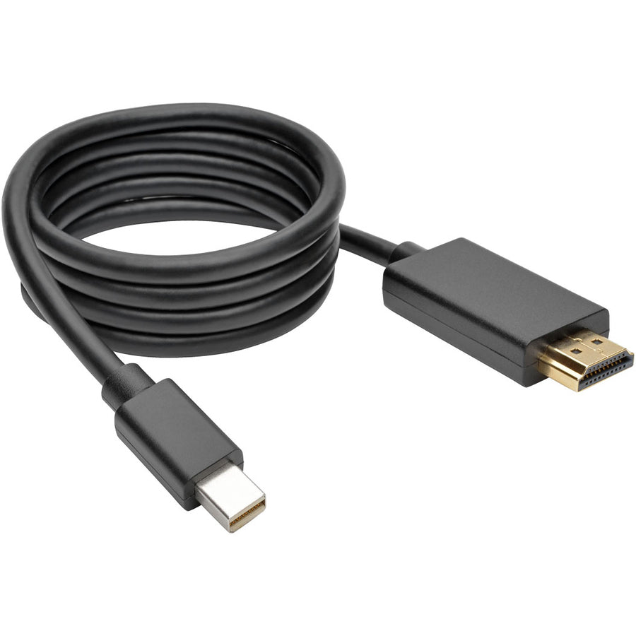 Tripp Lite by Eaton Mini DisplayPort to HD Adapter Cable (M/M), 1080p, 3 ft