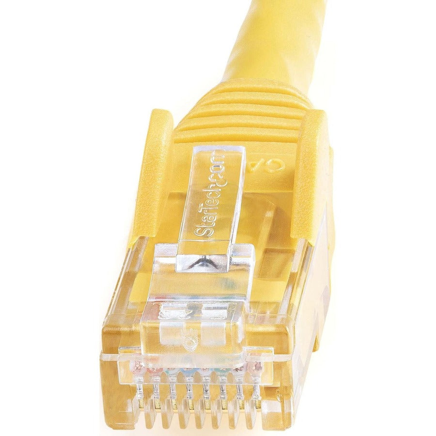 StarTech.com 4ft CAT6 Ethernet Cable - Yellow Snagless Gigabit - 100W PoE UTP 650MHz Category 6 Patch Cord UL Certified Wiring/TIA