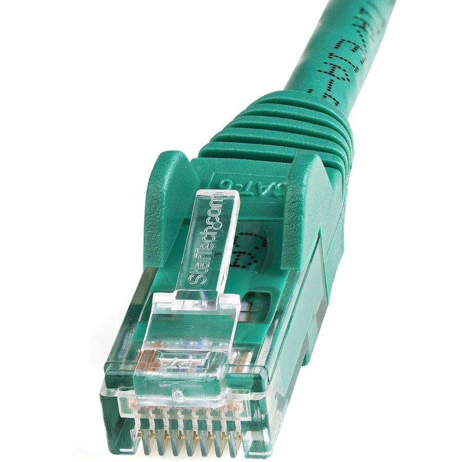 StarTech.com 6in CAT6 Ethernet Cable - Green Snagless Gigabit - 100W PoE UTP 650MHz Category 6 Patch Cord UL Certified Wiring/TIA