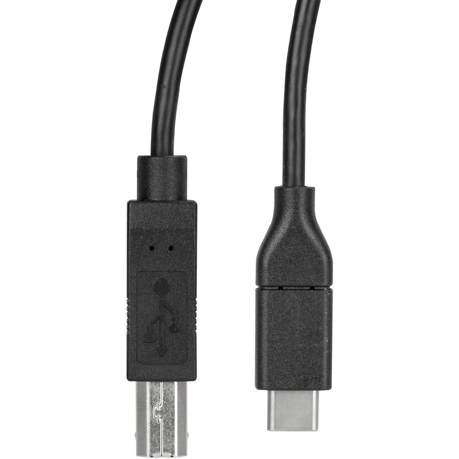 StarTech.com 3m 10 ft USB C to USB B Printer Cable - M/M - USB 2.0 - USB C to USB B Cable - USB C Printer Cable - USB Type C to Type B Cable