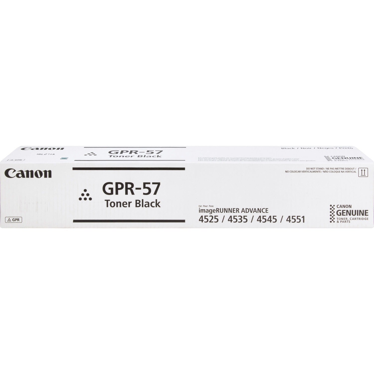 Canon GPR-57 Original Laser Toner Cartridge - Black - 1 Each