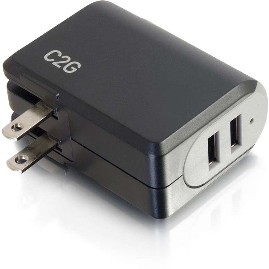 Legrand 2-Port USB A Wall Charger - Dual Port USB Power Adapter - 5V/4.8A