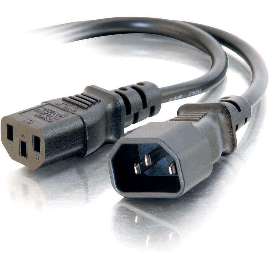 C2G 3ft Computer Power Cord Extension