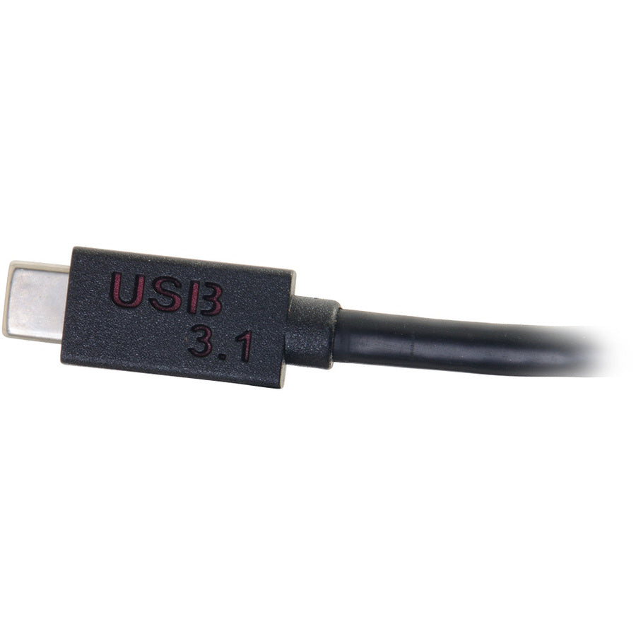 C2G USB C to DisplayPort Adapter - USB Type-C to DP - 4K 30Hz - Black - M/M