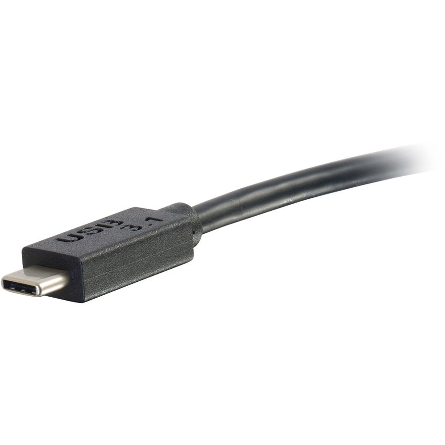 C2G USB C to DisplayPort Adapter - USB Type-C to DP - 4K 30Hz - Black - M/M