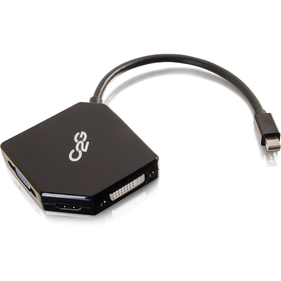 C2G Mini DisplayPort to HDMI, VGA, or DVI Adapter Converter