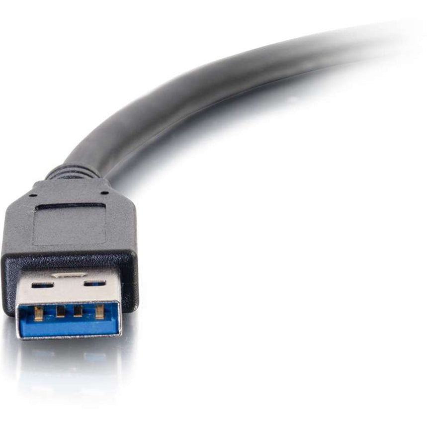 C2G 6ft USB 3.0 Type C to USB A - USB Cable Black M/M