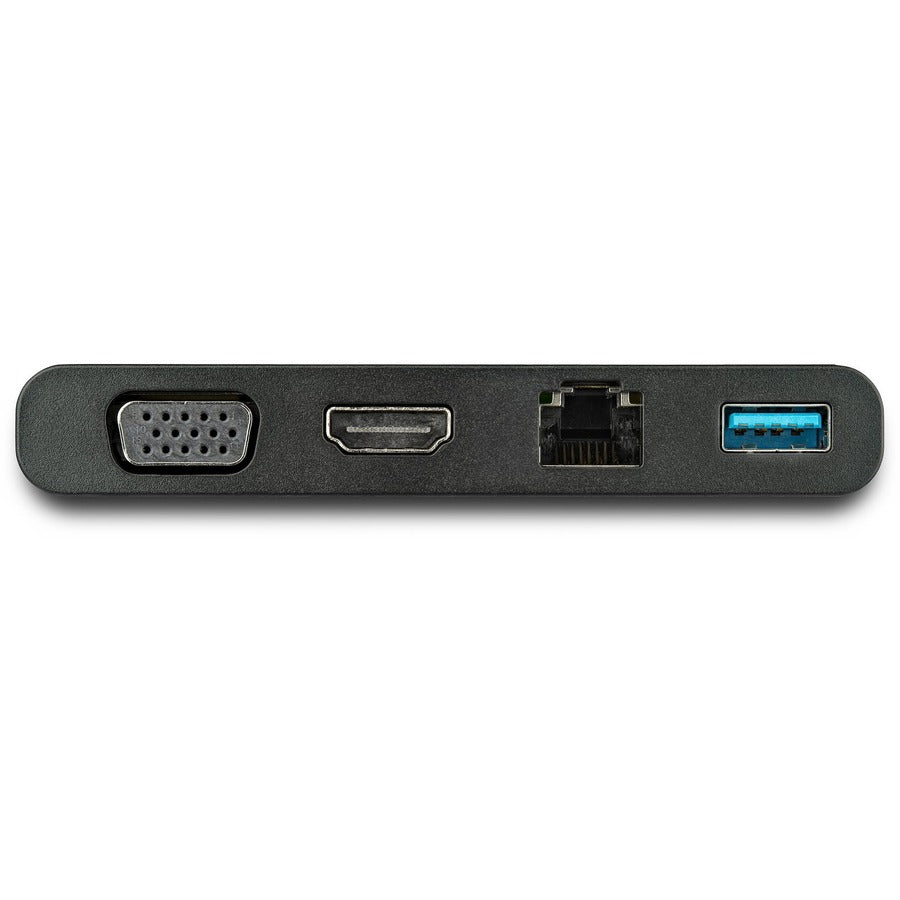 StarTech.com USB C Multiport Adapter with HDMI, VGA, Gb Ethernet & USB - USB C to 4K HDMI or 1080p VGA Adapter Mini Dock Hub - Travel Dock